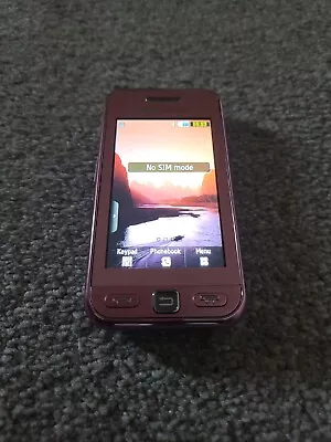 Samsung GT S5230 - Pink (Unlocked) Mobile Phone • £17