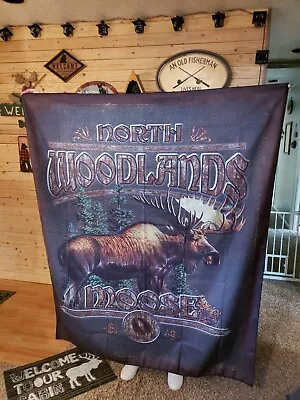 Moose Wildlife Tapestry 5'x5' Huge  • $24.99