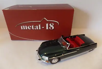 Metal - 18 Citroen Ds Chappron Green Mint Boxed 1:18 • £59.99