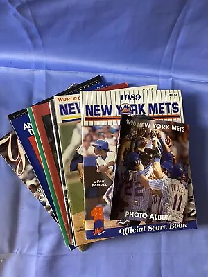 Vintage  Official Baseball Yearbook / Magazines 80s-90s Lot Of  10 • $40