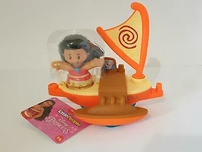 Little People Disney Princess Moana Float Parade Fisher Price • $45