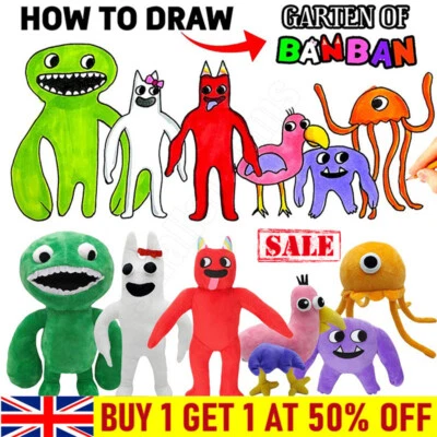 £8.99 • Buy Garten Of Banban Plush Toy Stuffed  Animal Cute Soft Doll Kids Birthday Gifts,