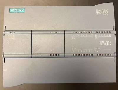$300 • Buy SIMATIC S7-1200, CPU 1215C, Compact CPU, AC/DC/relay (6ES7 215-1BG31-0XB0)