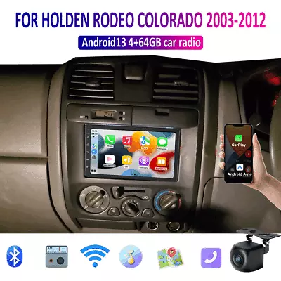 7  Wireless Carplay Android Auto Bt Radio For Holden Rodeo Colorado 2003-2012 • $193.59