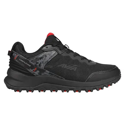 Avia AviUltra Trail Running  Mens Black Grey Sneakers Athletic Shoes AA50038M-B • $39.99