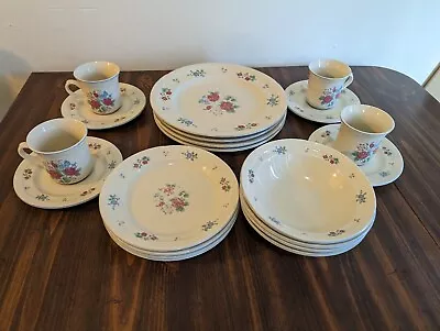 Vintage 20 Piece Set Of Gibson Designs Stoneware Chateau • $299.99