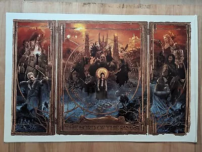 The Lord Of The Rings Triptych Screen Print By Gabz Domaradzki - BNG NT Mondo • $113.67