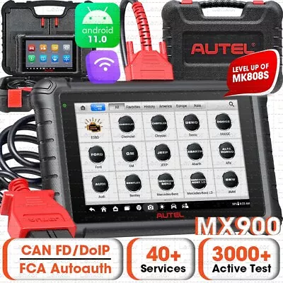 Autel MaxiCheck MX900 Wifi Bidirectional Scanner Tool 40+ Service Update MK808BT • $529