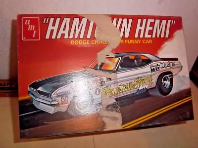 AMT 70 DODGE CHALLENGER  HAMTOWN HEMI  FUNNY CAR#T357-225 MPC 1/25 As Is Sale • $26