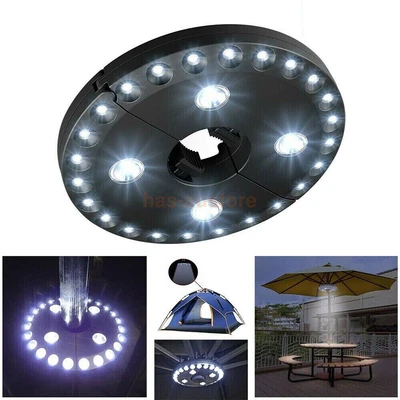 $27.30 • Buy AU 28LED Patio Umbrella Night Light Tent Wireless Pole Lights Cordless Outdoor