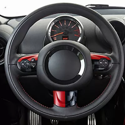 JCW Steering Wheel Button Cover Trim For Mini Cooper R55 R56 R57 R58 R59 R60 R61 • $32.32