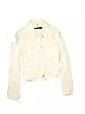J Brand Girls Ivory Denim Jacket XS Youth • $27.74