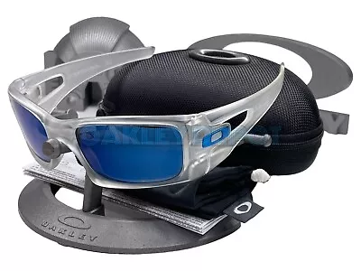 ✅🕶️ Oakley Crankcase 009165 Matte Clear/ice Polarized Sunglasses (201) • $149