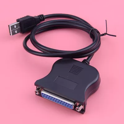£5.27 • Buy Fit For Windows 98/00/XP/ME USB To DB25 25-Pin Parallel Printer Cable Adapter PC