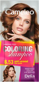 Delia Cameleo Temporary Hair Colouring Shampoo Dye + Gloves - 40ml Sachet • £3.49