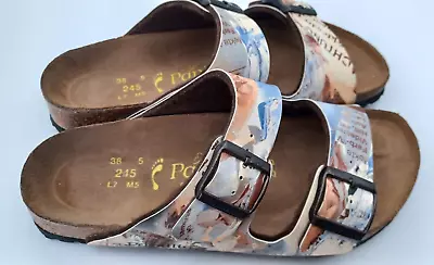 £42 • Buy Birkenstock Papillio Multicoloured Arizona Two-strap - Uk 5, Eur 38 Narrow