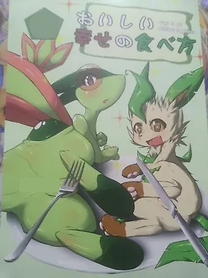Doujinshi Kemono Pokemon Kigisuke Furry (A5 - 54 Pages) Flygon X Leafeon • $59.99