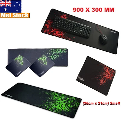 $5.99 • Buy Large Gaming Mouse Pad Desktop Mat Keyboard Pad PC Laptop Anti-slip Mat Razer