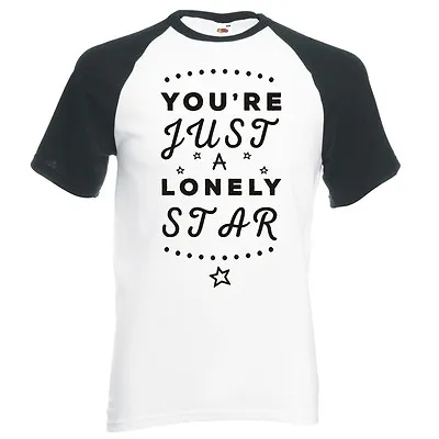You Me At Six  You're Just A Lonely Star  Unisex Raglan Baseball T-shirt • £14.99