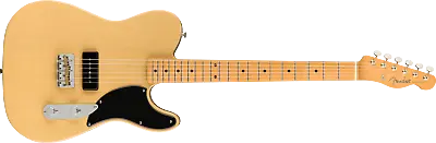 Fender Noventa Telecaster Maple Fingerboard Vintage Blonde Electric Guitar MIM • $999.99