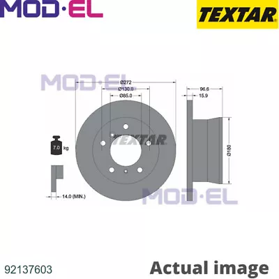 BRAKE DISC FOR MERCEDES-BENZ G-CLASS/SUV/Cabrio SPRINTER/3-t/Platform/Chassis   • £93.43