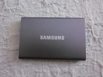 $60 • Buy Samsung T7 500GB USB-C External SSD - Grey