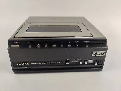 Pentax PV-R020A Portable Video Cassette Recorder Top Loader *UNTESTED* • $21.24