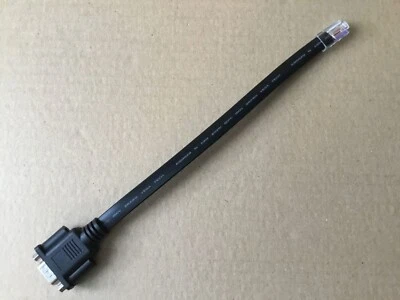 £4.50 • Buy RS232 DB9 9-Pin Serial Port Male To RJ45 Cat5 Ethernet LAN Network Cable Adapter