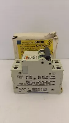 Merlin Gerin Mg 24443 Miniature Circuit Breaker 2amp 2pole 480y/277v Nib • $21.97