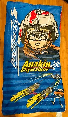 Vintage Star Wars Anakin Skywalker Podracing All Over Print Sleeping Bag • $19.99