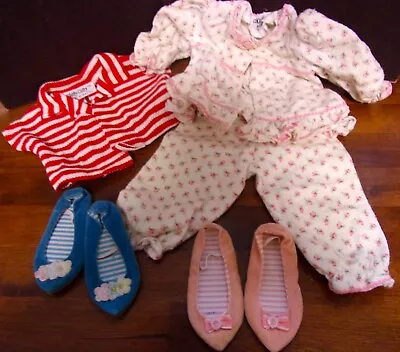 Original Chatty Cathy Tagged Clothes + Shoes Lot PJs Top & 2 Pr. Shoes 1960s MCM • $52