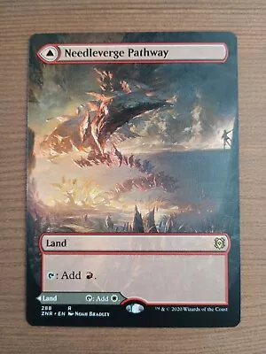 MTG - Needleverge Pillarverge Pathway 288 Zendikar Rising Borderless NM Magic • $4.39