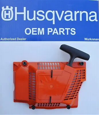 Genuine Husqvarna 503628171 Recoil Starter Fits 362 365 371 372 372XP 372XPW   • $61.84