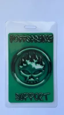 Offspring Laminate Backstage Pass. • $28