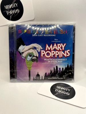 £4 • Buy Mary Poppins • The Definitive Supercalifragilistic 2020 Cast Recording • New CD