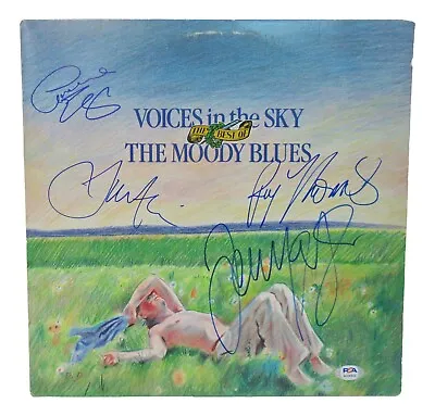 The Moody Blues Signed Autographed Album Voices In The Sky PSA/DNA AJ56303 • $515.14