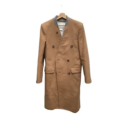 Maison Martin Margiela X H&M Brown Wool Coat Size 46 US 36 - Fits S • $240