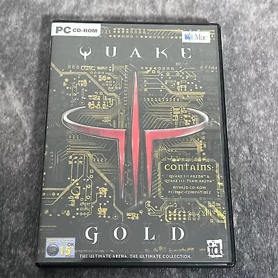 £17.95 • Buy Quake III Gold PC Game CD-Rom Complete Inc Quake III Arena & Team Arena
