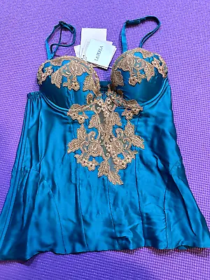 La Perla Maison $574 Retail Bustier Corset Silk Size 34 New With Tags Silk • $265