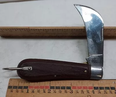 Vintage Klein Tool Hawkbill Knife - Chicago - Electrician's Knife • $10