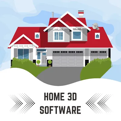 3D Home Designer Room Layout Software Home Kitchen Bedroom CAD Architect PC Mac • £8.97