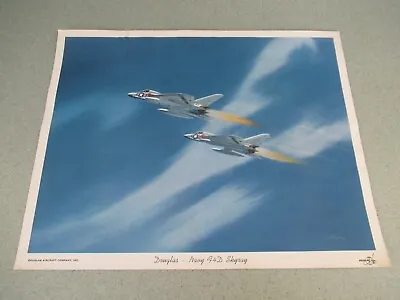 Douglas - Navy F4D Skyray Print By R.G. Smith • $8