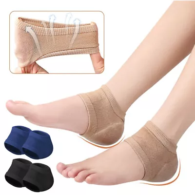 1 Pair Feet Care Spa Gel Socks Hard Skin Protector Prevent Cracked Moisturing * • $4.08