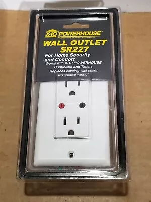 X-10 PowerHouse SR227 Wall Outlet  • $12