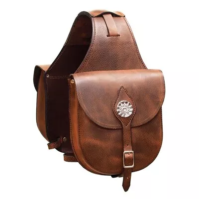 Premium Vintage Handmade Leather Western Horse Saddle Bag Premium Quality • $149