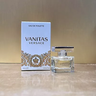 VANITAS VERSACE For Women  4.5ml EDT Splash MINI SAMPLE SIZE  (C71 • $12.95