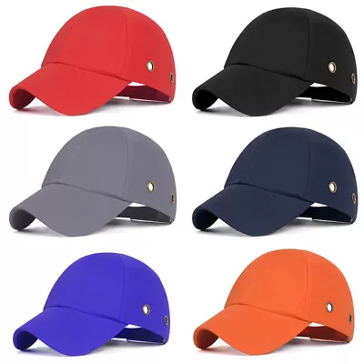 Bump Hat Safety Factory Hard Removals Adjustable Protective Baseball Cap 6 Color • £12.36