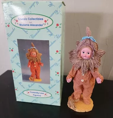 '99 Madame Alexander COWARDLY LION Wizard Of Oz 7  Classic Collectible Figurine • $43.42