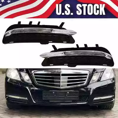 Car LED DRL Daytime Running Fog Lights For Benz W212 E250 E300 E350 2009-2013 2x • $79.99