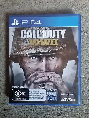 Call Of Duty WW2 ~ PS4. Free Tracking.  • $16.90